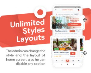 App feature: Unlimited style layout