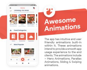 App feature: Animations