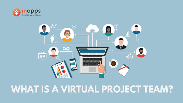What is definition a virtual project team